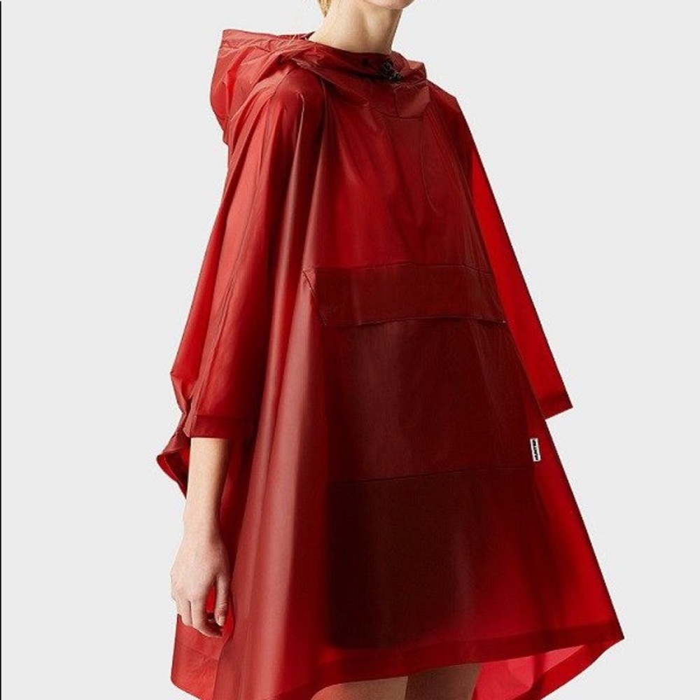 Hunter rain poncho
